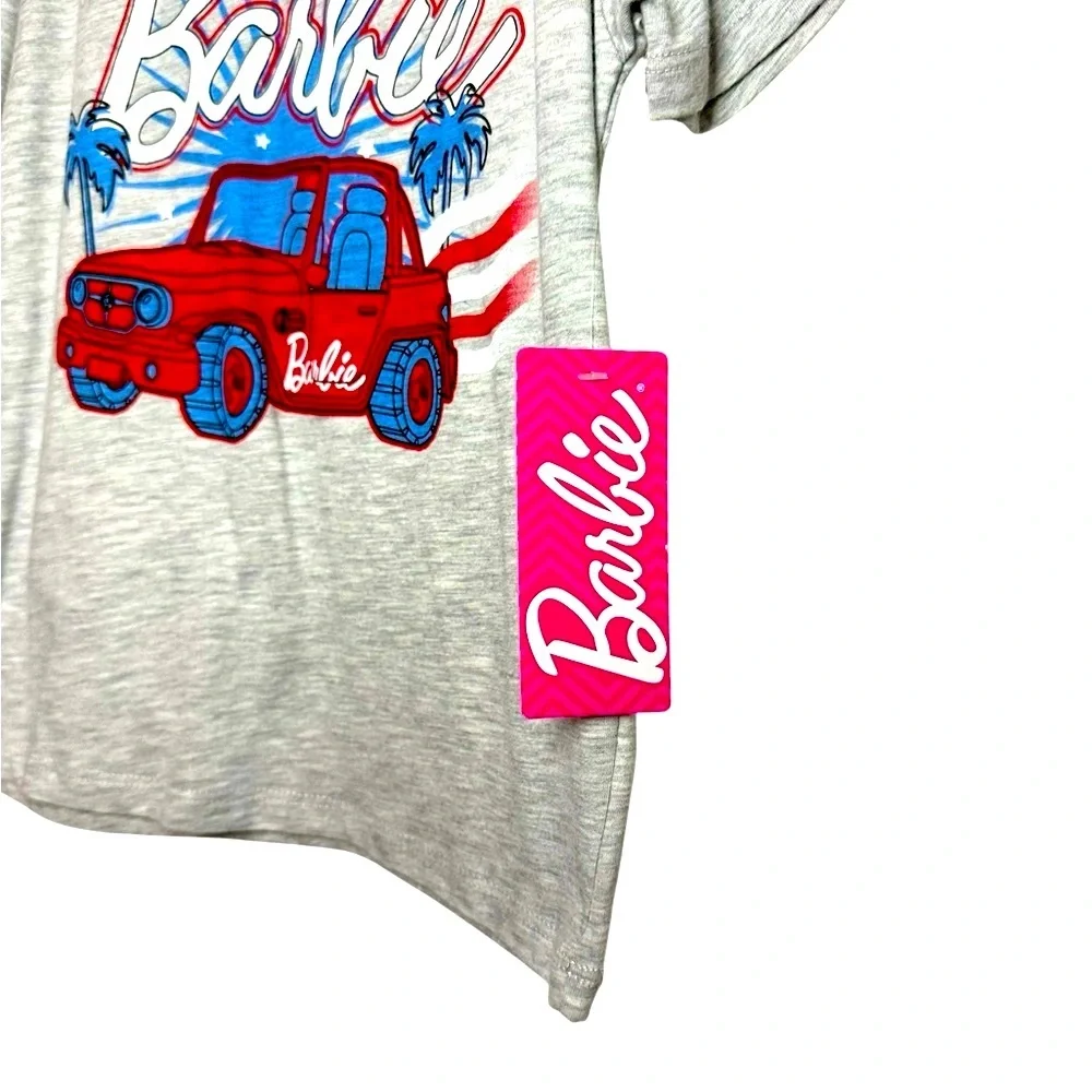 Barbie Gray Short Sleeve Tee